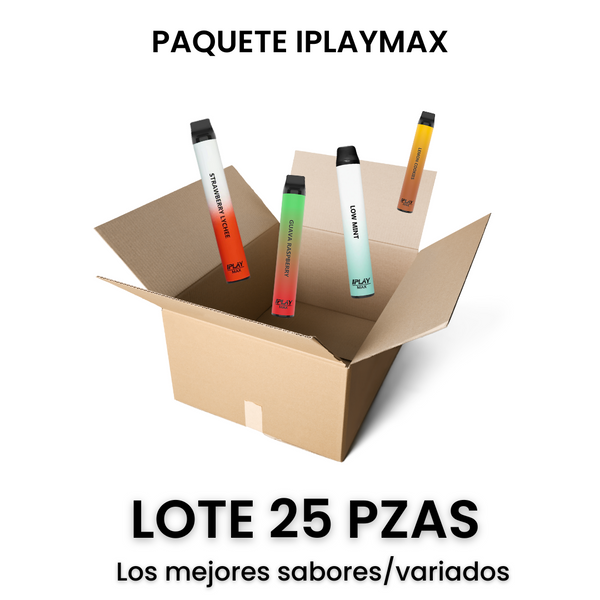 Paquete Iplaymax 2500 Hits (25 pzas)