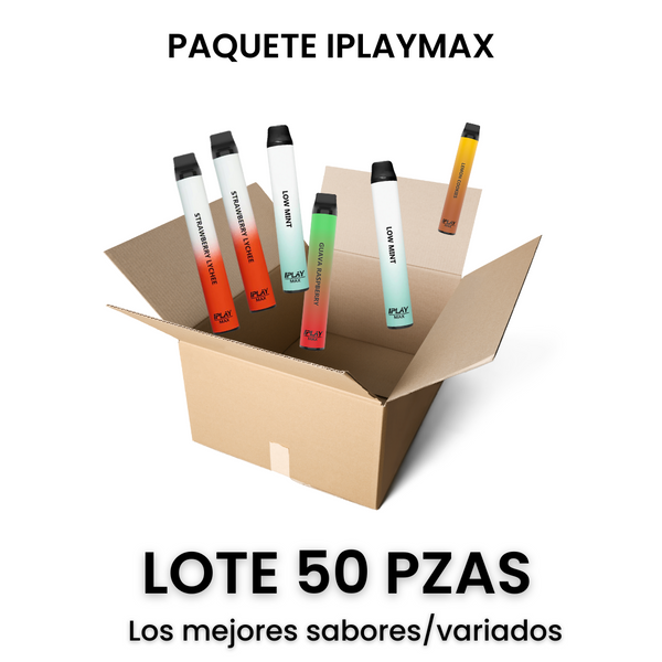 Paquete Iplaymax 2500 hits (50 pzas)