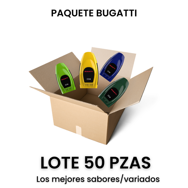 Paquete 50 pzas Bugatti 6000 Hits