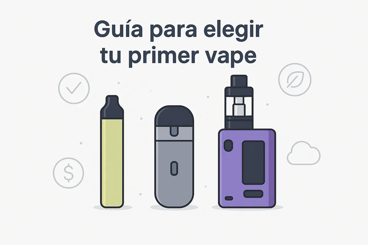Guía definitiva para elegir tu primer dispositivo vape